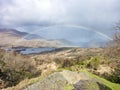 Rainbow above the famous Ladies View, Ring of Kerry