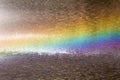 Rainbow above water surface Royalty Free Stock Photo