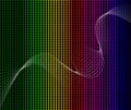 Rainbow abstract background composition