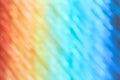 Rainbow abstract background and texture with soft diagonal stripes in the full colors of the spectrum Royalty Free Stock Photo