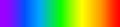 Rainbow abstract gradient background in panorama view - vector
