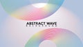 Rainbow Abstract Wave Line Background Design Vector, Spectrum Frame Concept, White Background, Colorful Spectrum Audio Design Royalty Free Stock Photo