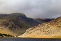 Rainbow across the Ogwen Valley Royalty Free Stock Photo