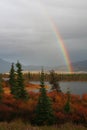 Rainbow in Alaska Royalty Free Stock Photo