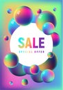 Rainbow anodized foil balls sale template