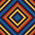 Rainbow Argyle Diagonal Stripes seamless pattern background