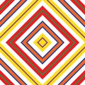 Rainbow Argyle Diagonal Stripes seamless pattern background