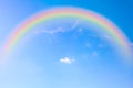 Rainbow around the sky Royalty Free Stock Photo
