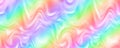 Rainbow background with ombre waves of fluid. Abstract pastel gradient wallpaper with bright vibrant colors. Vector Royalty Free Stock Photo