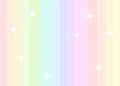 Rainbow Background In Pastel Colours