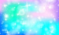 Rainbow Background. Unicorn Colorful Backdrop.