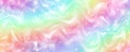 Rainbow background with waves of fluid. Abstract pastel gradient wallpaper with bright vibrant colors and stars. Vector Royalty Free Stock Photo