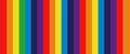 Rainbow banner vector background