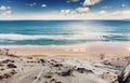 Rainbow Beach Royalty Free Stock Photo