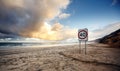 Rainbow Beach Royalty Free Stock Photo