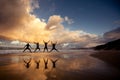 Rainbow Beach Royalty Free Stock Photo