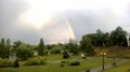 rainbow, beautiful square in Russia