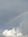 Rainbow in the blue skies Royalty Free Stock Photo