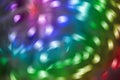 The rainbow blur bokeh background Royalty Free Stock Photo