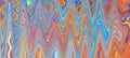Rainbow blurred background. Fantasy multicolored psychedelic pattern. Banner.
