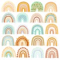 Boho rainbow, bundle design