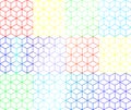 Rainbow boxes Royalty Free Stock Photo