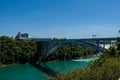 Rainbow Bridge on border of Canada and United States Royalty Free Stock Photo