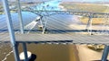 The Rainbow Bridge crossing the Neches River in Southeast Texas