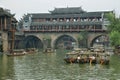 Rainbow bridge in Fenghuang Royalty Free Stock Photo