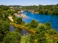 Rainbow Bridge in Folsom Royalty Free Stock Photo