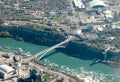 Rainbow bridge Niagara Falls Royalty Free Stock Photo