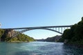 Rainbow Bridge Niagara Falls in New York, USA Royalty Free Stock Photo