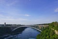 Rainbow Bridge at Niagara Falls Royalty Free Stock Photo