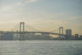 Rainbow Bridge Odaiba Tokyo Japan Sunset Stock Photo Stock Images Stock Pictures