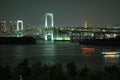 Rainbow Bridge,Tokyo,Japan Royalty Free Stock Photo