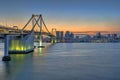 Rainbow Bridge, Tokyo, Japan Royalty Free Stock Photo