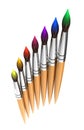 Rainbow brushes