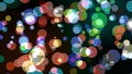 rainbow bubble divine dimension bokeh blur absract red dark isolated