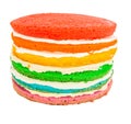 Rainbow Cake I Royalty Free Stock Photo
