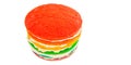 Rainbow Cake II Royalty Free Stock Photo