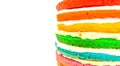 Rainbow Cake V Royalty Free Stock Photo