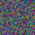 Rainbow Camouflage Seamless Pattern. Glowing Color Seamless Camouflage Net