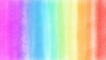 Rainbow chalk soft colors shade on white watercolor texture paper. Abstract