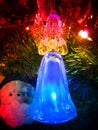 Rainbow Christmas Angel Ornament