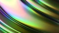 Rainbow chrome organic metal plate psychedelic cyberpunk modern 3d rendering background material