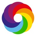 Rainbow Circle Logo