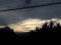 Rainbow cloud phenomenon In Chonburi, Thailand