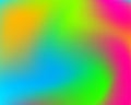 Rainbow color abstract vector background. Smooth gradient bright colorful wallpaper Royalty Free Stock Photo