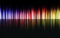 Rainbow color bars Royalty Free Stock Photo