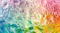 Rainbow color glass background created with Generative AI. Colorful pattern with blue, green, yellow and red. Royalty Free Stock Photo